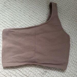 Aritzia one shoulder top, never worn, super cute for going out + soft material